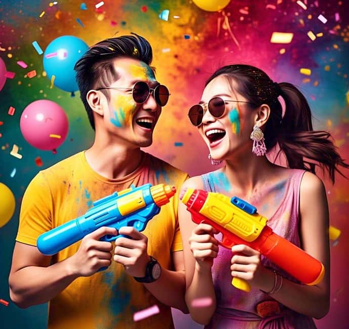 4 March - Enjoy Holi (Color Festival) w/ Local Delhi Family - Entering Holi Mode in Dwarka, Delhi