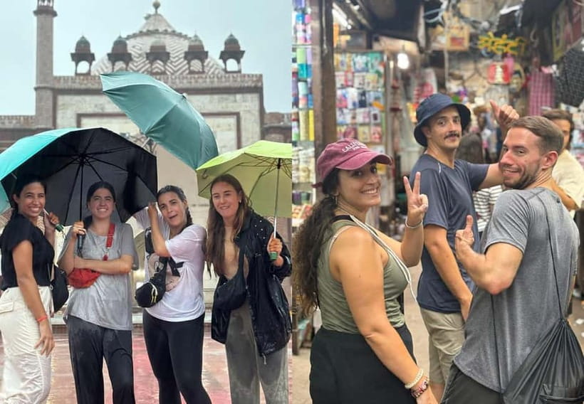 Agra: Street Food Walking Tour, Spice Market, & Tuk-tuk Ride - Kinari Bazaar: jewelry, textiles, and learning how to wander