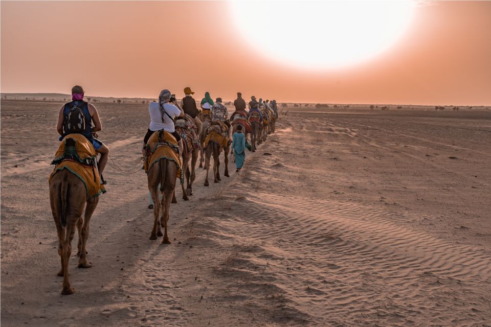 Dazzling Half Day Camel & Desert Safari With Sunset & Dinner - The jeep ride to the dunes: fun, a little bumpy, and part of the story