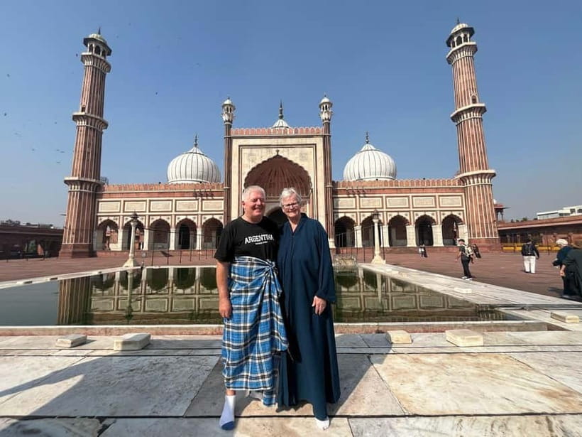 Delhi: Customizable Old and New Delhi Half or Full Day Tour - Old Delhi on Foot and by Rickshaw: Chandni Chowk + Jama Masjid
