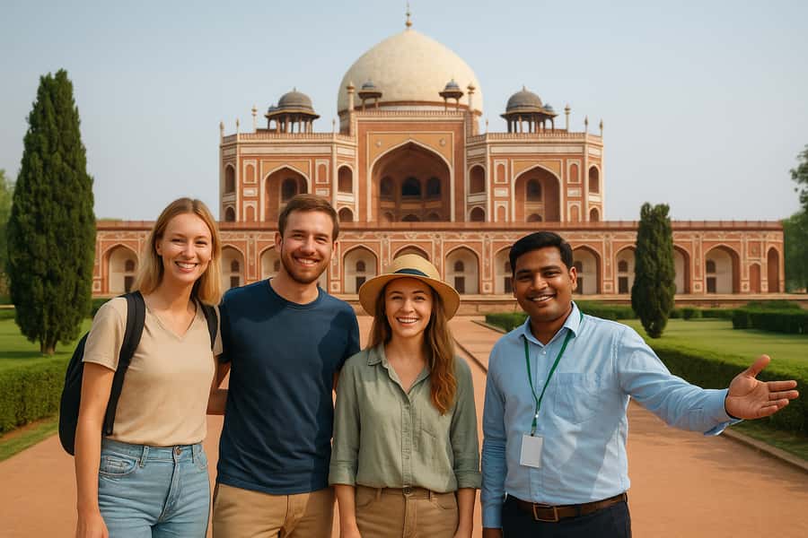 Delhi: Exclusive Private Evening Delhi Sightseeing Tour - Lodhi Garden and its tomb architecture close at 8