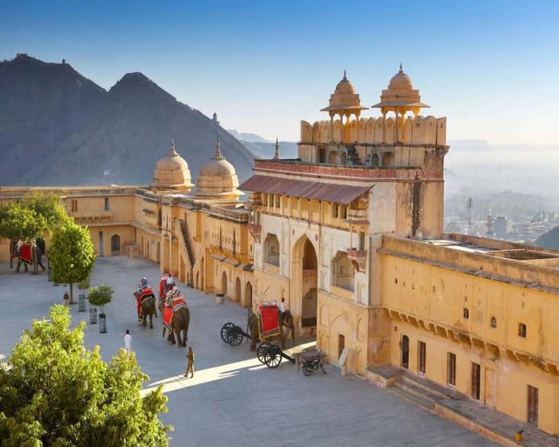 From Delhi: 2-Days Agra Jaipur Private Tour - Agra Fort right after: red sandstone, royal halls, and best viewpoints