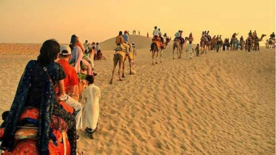 From Jodhpur: Half-Day Tour, Camel Ride, & Dinner in Osian - Osian Setup and the Camel Safari Starting Point