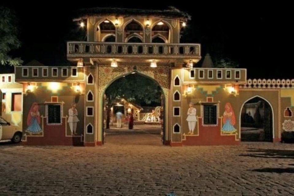 Jaipur Evening Tour Chokhi Dhani village culture with dinner - Key takeaways before you go
