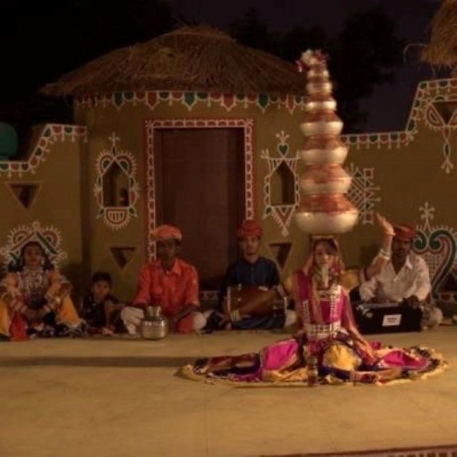 Jaipur Evening Tour Chokhi Dhani village culture with dinner - Dinner at Chokhi Dhani: the real reason most people come